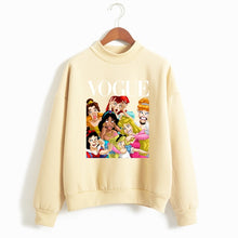 Load image into Gallery viewer, Women Princess Vogue Harajuku Luxury Brand Hoodies Female Social Kpop Hoodies & Sweatshirts Christmas Black Friday Gift