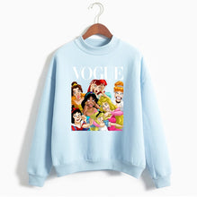 Load image into Gallery viewer, Women Princess Vogue Harajuku Luxury Brand Hoodies Female Social Kpop Hoodies & Sweatshirts Christmas Black Friday Gift