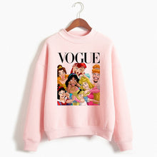 Load image into Gallery viewer, Women Princess Vogue Harajuku Luxury Brand Hoodies Female Social Kpop Hoodies & Sweatshirts Christmas Black Friday Gift