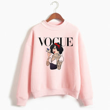 Load image into Gallery viewer, Women Princess Vogue Harajuku Luxury Brand Hoodies Female Social Kpop Hoodies & Sweatshirts Christmas Black Friday Gift