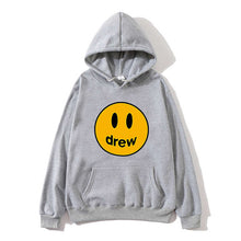 Load image into Gallery viewer, NEW Fashion Hoodie Men Justin Bieber The Drew House Smile Face Print Women Men Hoodies Sweatshirts Hip Hop Pullover Winter Fleec