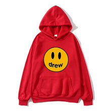 Load image into Gallery viewer, NEW Fashion Hoodie Men Justin Bieber The Drew House Smile Face Print Women Men Hoodies Sweatshirts Hip Hop Pullover Winter Fleec