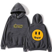 Load image into Gallery viewer, NEW Fashion Hoodie Men Justin Bieber The Drew House Smile Face Print Women Men Hoodies Sweatshirts Hip Hop Pullover Winter Fleec