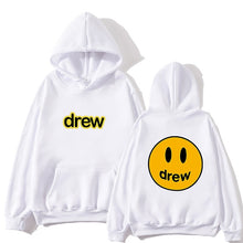 Load image into Gallery viewer, NEW Fashion Hoodie Men Justin Bieber The Drew House Smile Face Print Women Men Hoodies Sweatshirts Hip Hop Pullover Winter Fleec