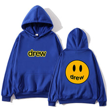 Load image into Gallery viewer, NEW Fashion Hoodie Men Justin Bieber The Drew House Smile Face Print Women Men Hoodies Sweatshirts Hip Hop Pullover Winter Fleec