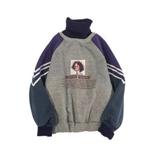 Load image into Gallery viewer, 2020 Hoodie Sweatshirt Women Winter Oversize Tops Fashion Pattern Printed Sweatshirt Autumn Turtleneck Outerwear Warm Pullover