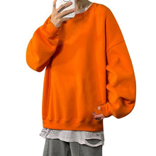 Load image into Gallery viewer, Men Sweatshirt 2020 Solid Color Spring Autumn Hoodies Causual Streetwear Clothes Round Neck Thick Warm Oversize Fashion Clothes