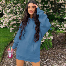 Load image into Gallery viewer, winter streetwear women clothes plus size sweatshirt women embroidery M long sleeve oversize harajuku hoodie Pullovers tops