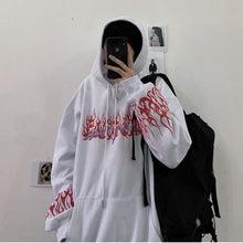 Load image into Gallery viewer, print long sleeve Pullovers oversized harajuku hoodie plus size winter clothes sweatshirt women korean style streetwear tops