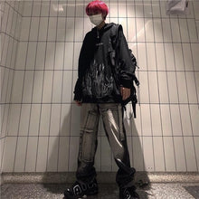 Load image into Gallery viewer, print long sleeve Pullovers oversized harajuku hoodie plus size winter clothes sweatshirt women korean style streetwear tops