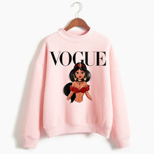 Load image into Gallery viewer, Women Princess Vogue Harajuku Luxury Brand Hoodies Female Social Kpop Hoodies &amp; Sweatshirts Christmas Black Friday Gift
