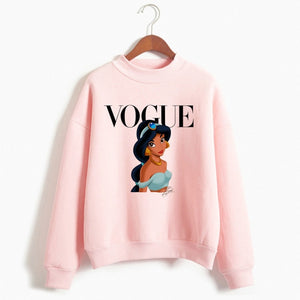 Women Princess Vogue Harajuku Luxury Brand Hoodies Female Social Kpop Hoodies & Sweatshirts Christmas Black Friday Gift