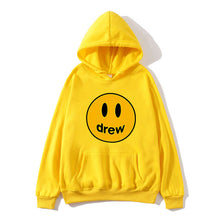 Load image into Gallery viewer, NEW Fashion Hoodie Men Justin Bieber The Drew House Smile Face Print Women Men Hoodies Sweatshirts Hip Hop Pullover Winter Fleec
