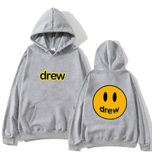 Load image into Gallery viewer, NEW Fashion Hoodie Men Justin Bieber The Drew House Smile Face Print Women Men Hoodies Sweatshirts Hip Hop Pullover Winter Fleec
