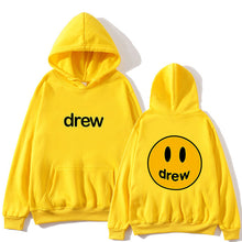 Load image into Gallery viewer, NEW Fashion Hoodie Men Justin Bieber The Drew House Smile Face Print Women Men Hoodies Sweatshirts Hip Hop Pullover Winter Fleec
