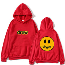 Load image into Gallery viewer, NEW Fashion Hoodie Men Justin Bieber The Drew House Smile Face Print Women Men Hoodies Sweatshirts Hip Hop Pullover Winter Fleec
