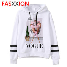 Load image into Gallery viewer, vogue Sweatshirt women fashion ulzzang Graphic Hoodies harajuku aesthetic ulzzang female Oversized streetwear korean funny hood
