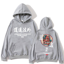 Load image into Gallery viewer, Brand New Designer Japanese Chinese Style Hoodies Streetwear Sweatshirt Hip Hop Evil Devil Printed Cotton Men Hip Hop Streetwear
