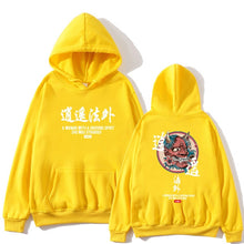 Load image into Gallery viewer, Brand New Designer Japanese Chinese Style Hoodies Streetwear Sweatshirt Hip Hop Evil Devil Printed Cotton Men Hip Hop Streetwear
