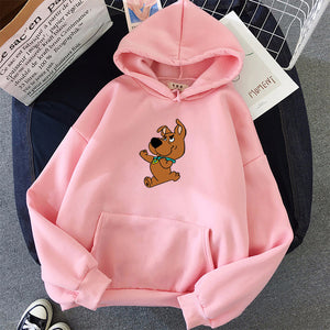 Winter Oversized Hoodies Women Sweatshirts Streetwear Harajuku Butterfly Print Ladies Hooded Aesthetic Hoodie