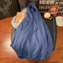 Load image into Gallery viewer, Plus Velet Soild Color Sweatshirts Women Harajuku 13 Colors Oversize Hoodie Japanese Korean Style Casual Hooded Pullover Hoody
