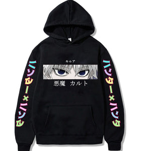 Hunter X Hunter Men's Hoodie Hisoka Sweatshier Kurapika GON FREECSS Casaul Hoodies Pullover