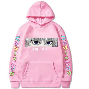 Hunter X Hunter Men's Hoodie Hisoka Sweatshier Kurapika GON FREECSS Casaul Hoodies Pullover