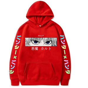 Hunter X Hunter Men's Hoodie Hisoka Sweatshier Kurapika GON FREECSS Casaul Hoodies Pullover