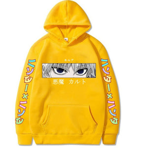 Hunter X Hunter Men's Hoodie Hisoka Sweatshier Kurapika GON FREECSS Casaul Hoodies Pullover