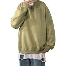 Load image into Gallery viewer, Men Sweatshirt 2020 Solid Color Spring Autumn Hoodies Causual Streetwear Clothes Round Neck Thick Warm Oversize Fashion Clothes

