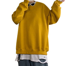 Load image into Gallery viewer, Men Sweatshirt 2020 Solid Color Spring Autumn Hoodies Causual Streetwear Clothes Round Neck Thick Warm Oversize Fashion Clothes
