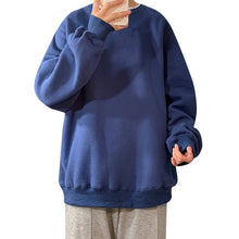 Load image into Gallery viewer, Men Sweatshirt 2020 Solid Color Spring Autumn Hoodies Causual Streetwear Clothes Round Neck Thick Warm Oversize Fashion Clothes

