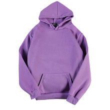Load image into Gallery viewer, Plus Velet Soild Color Sweatshirts Women Harajuku 13 Colors Oversize Hoodie Japanese Korean Style Casual Hooded Pullover Hoody
