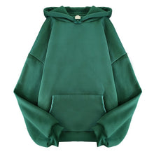 Load image into Gallery viewer, Plus Velet Soild Color Sweatshirts Women Harajuku 13 Colors Oversize Hoodie Japanese Korean Style Casual Hooded Pullover Hoody
